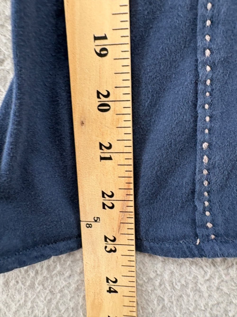 Idyllwind Shiloh Cami Navy Contrast Stitch Western Corset Tank Top S - Picture 9 of 12